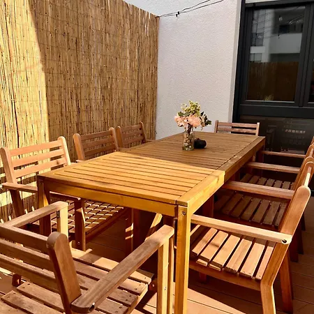 Grosses Zentrales Terrasse 2 Baeder アパート