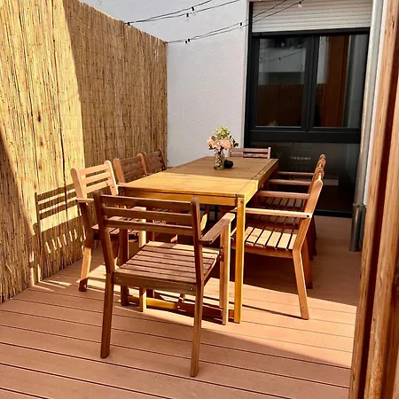 Grosses Zentrales Terrasse 2 Baeder アパート *