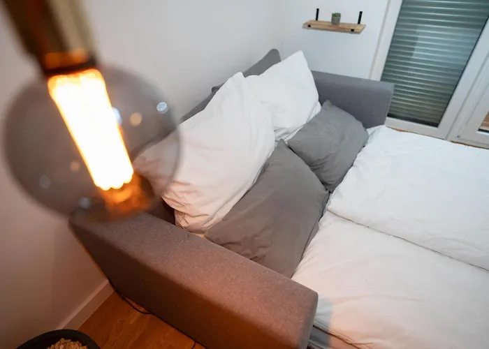 Grosses Zentrales Terrasse 2 Baeder Apartamento Aschaffenburg