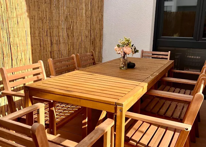 Grosses Zentrales Terrasse 2 Baeder Apartamento