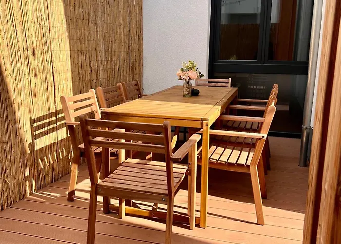 Grosses Zentrales Terrasse 2 Baeder Apartamento *