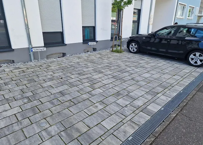아파트 Grosses Zentrales Terrasse 2 Baeder *