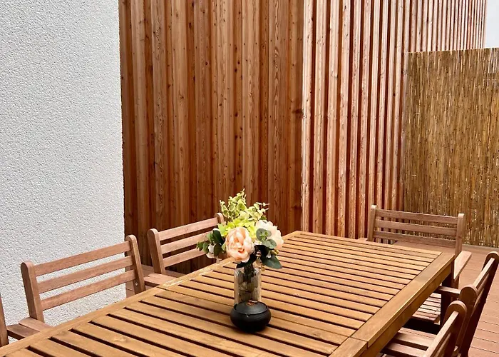 Grosses Zentrales Terrasse 2 Baeder 아파트
